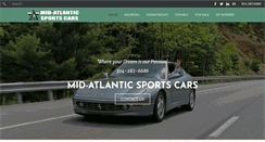 Desktop Screenshot of midatlanticsportscars.com