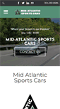 Mobile Screenshot of midatlanticsportscars.com